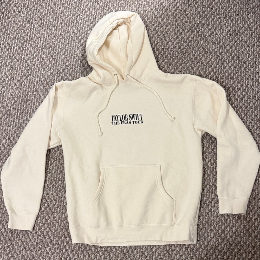 Taylor Swift Cream Hoodie - The Eras Tour